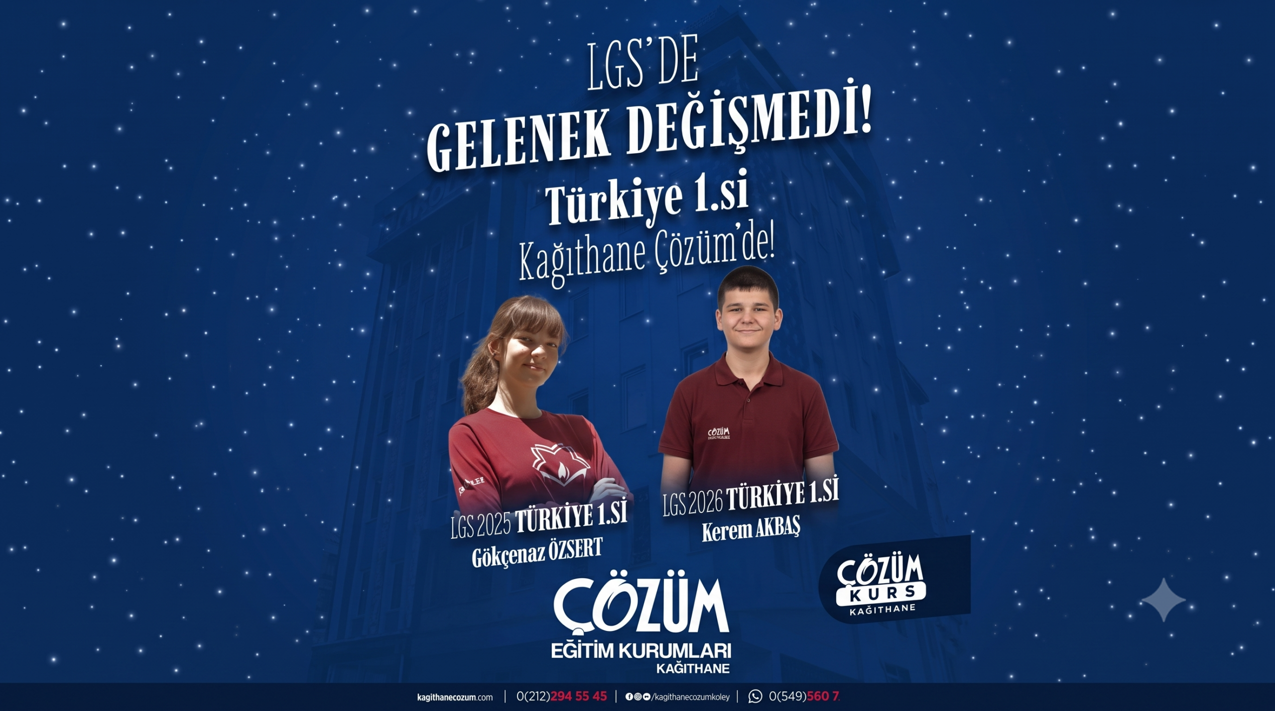 LGS’DE GELENEK DEĞİŞMEDİ